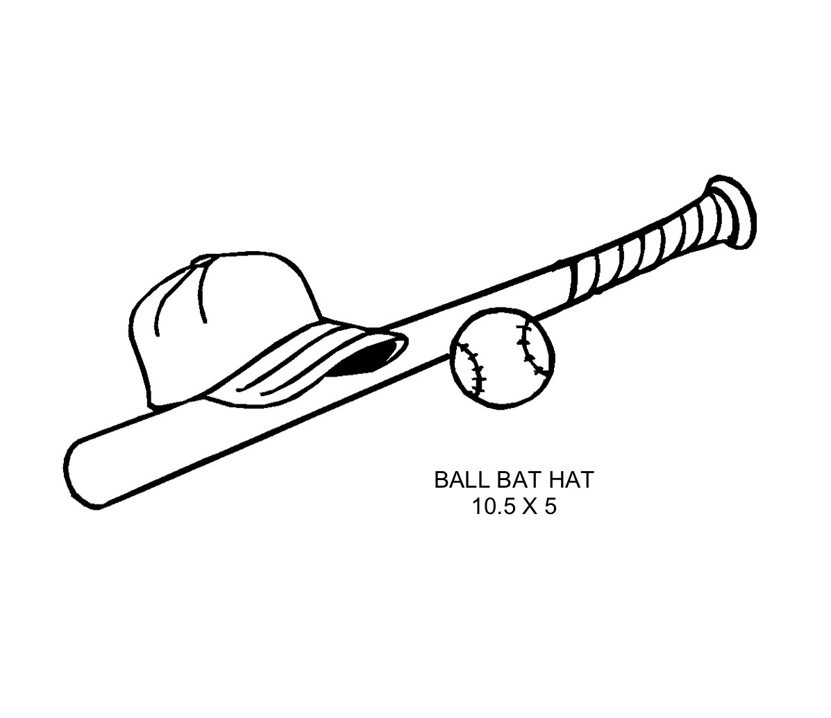 Ball Bat Hat