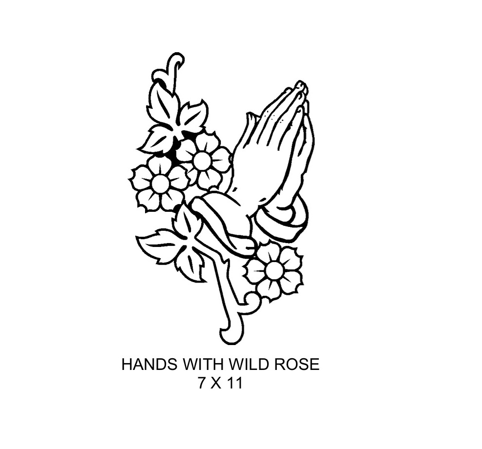 Hands With Wild Rose