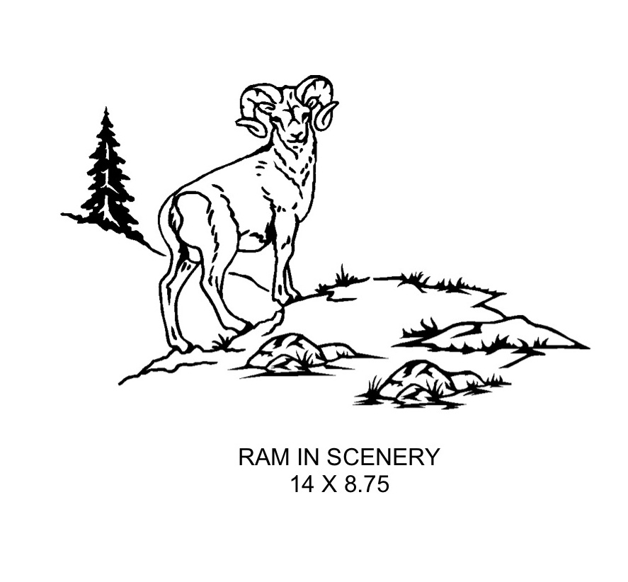 Ram In Scenery